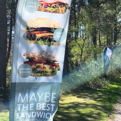 Strandbanner for Maybe The Best Sandwich on Djursland