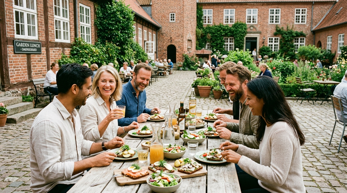 Fællesskab og forplejning på Tour Djurs