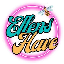 Ellens Have officielt retro logo med humlebi