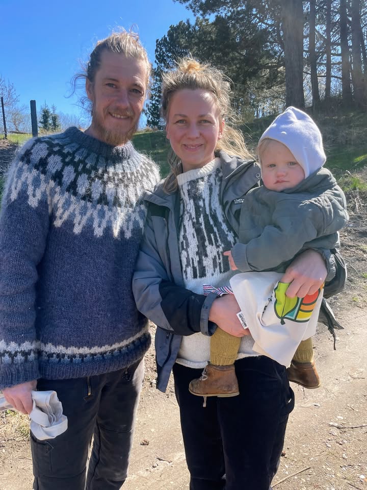 Sara og Christoffer med Tour Djurs muleposen