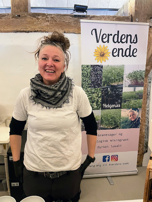 Ildsjælen fra Verdens Ende på Helgenæs med mikrogrønt