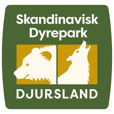 Skandinavisk Dyreparks officielle grønne logo
